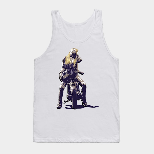 Motocycle Tank Top by Dojaja